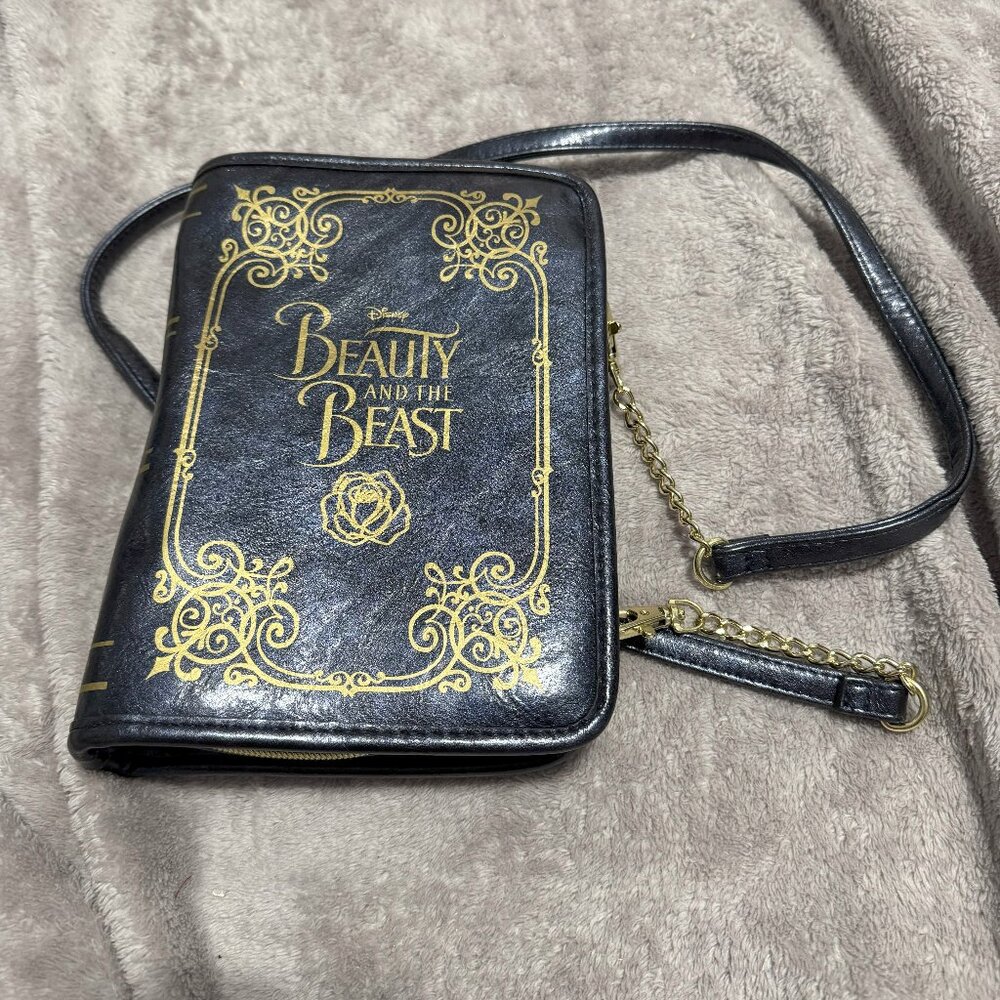 Disney Beauty And The Beast Book Crossbody Bag